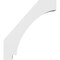 Ekena Millwork 5 1/2-in. W x 30-in. D x 34-in. H Imperial Architectural Grade PVC Knee Brace BRCP055X30X34IMP - alternate 5